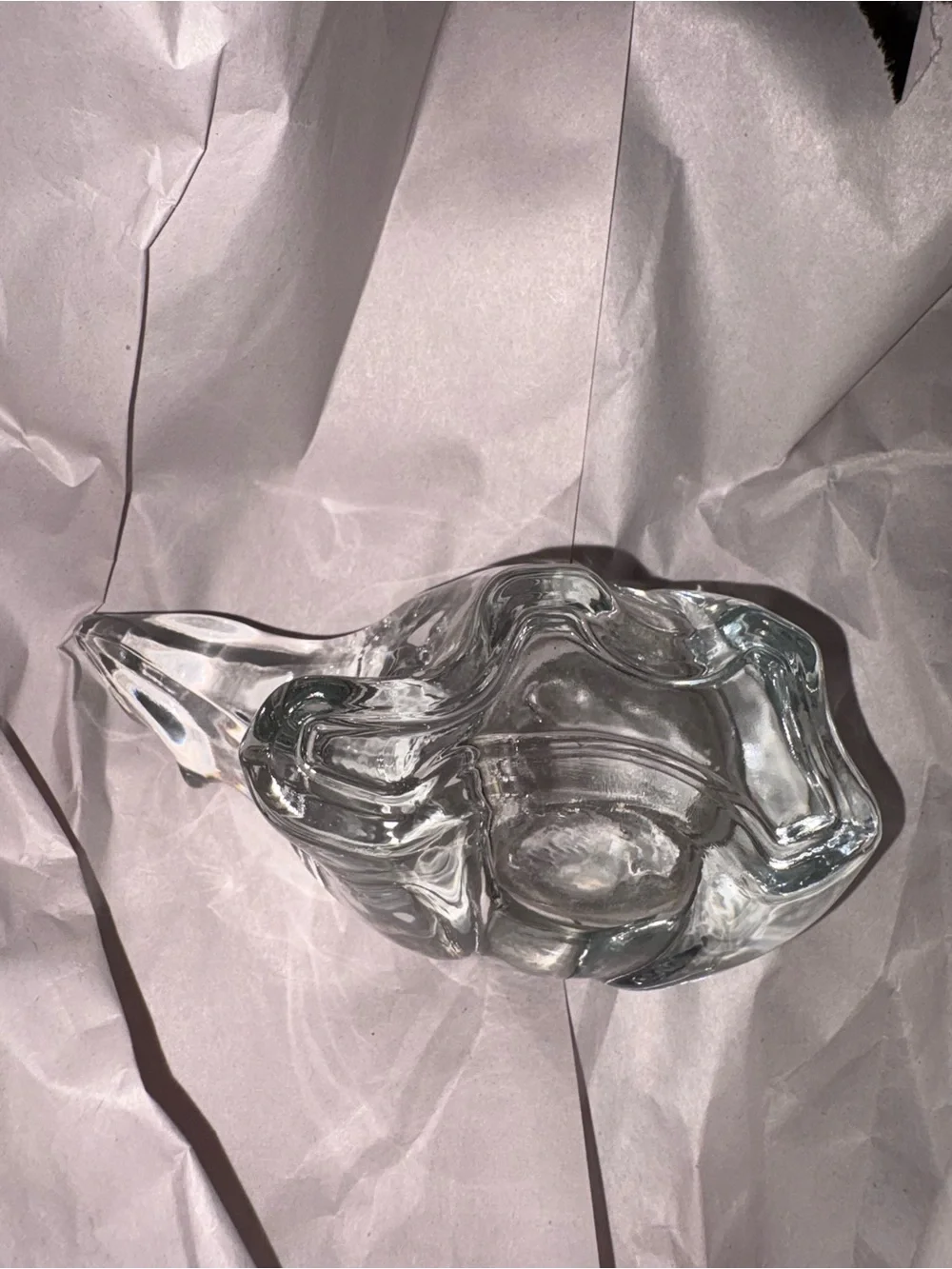 Vtg Indiana Glass Accents | Indiana Glass Co. Polar Bear Candle Tea Light Holder